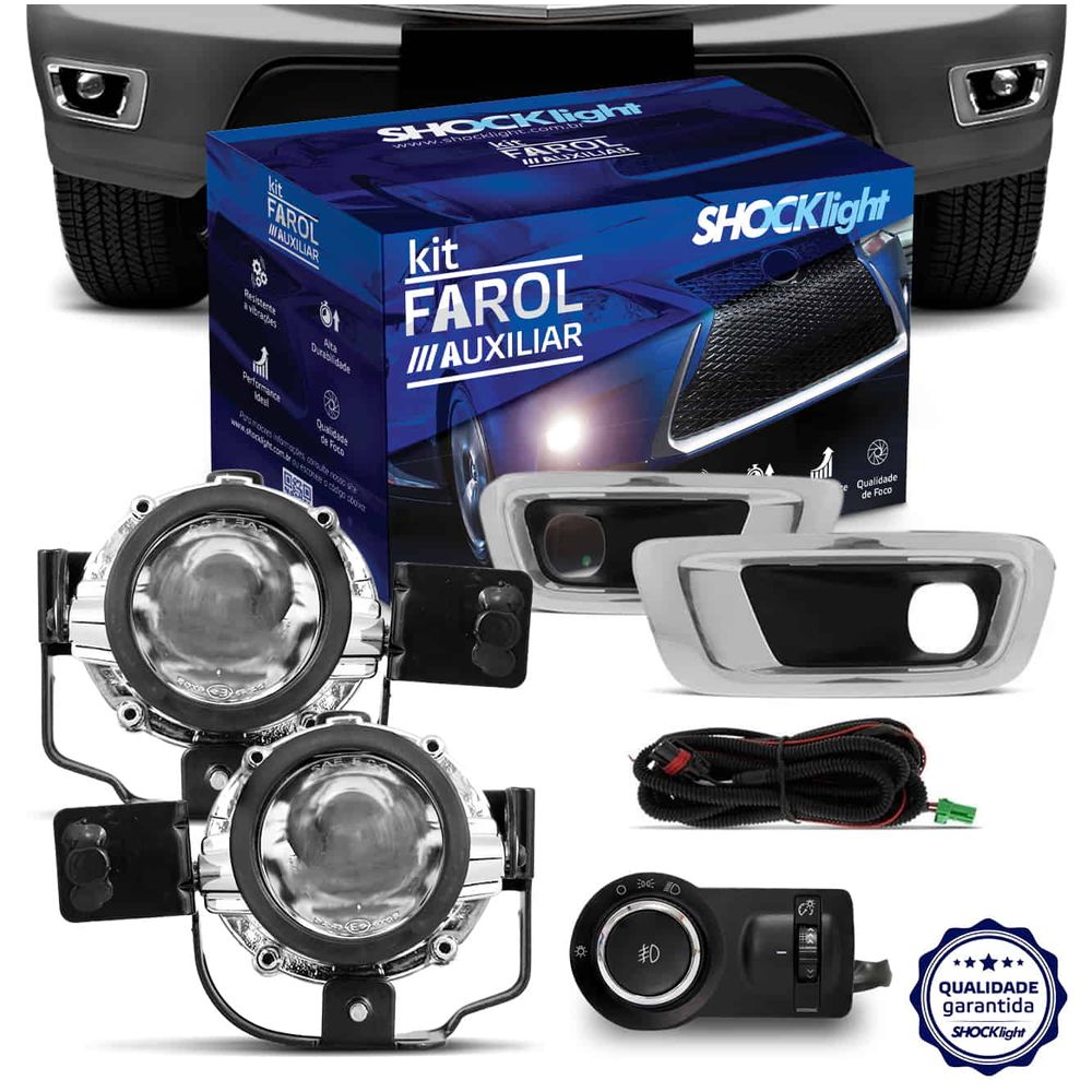 Kit Farol de Milha S10 2012 2013 2014 2015 2016 Auxiliar Neblina Menor preço em Kit Farol de Milha S10 2012 2013 2014 2015 2016 Auxiliar Neblina