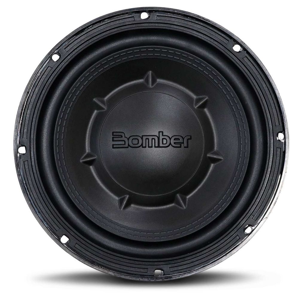 Alto Falante Subwoofer Bomber Slim 8 Polegadas 200W RMS 4 Ohms Bobina Simples Menor preço em Alto Falante Subwoofer Bomber Slim 8 Polegadas 200W RMS 4 Ohms Bobina Simples