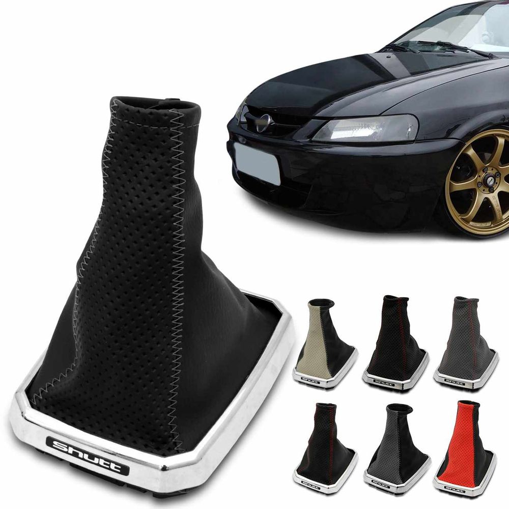 Coifa Câmbio sem Manopla Celta 2000 a 2015 Esportiva Grafite Preta Shutt Base Cromada Menor preço em Coifa Câmbio sem Manopla Celta 2000 a 2015 Esportiva Grafite Preta Shutt Base Cromada