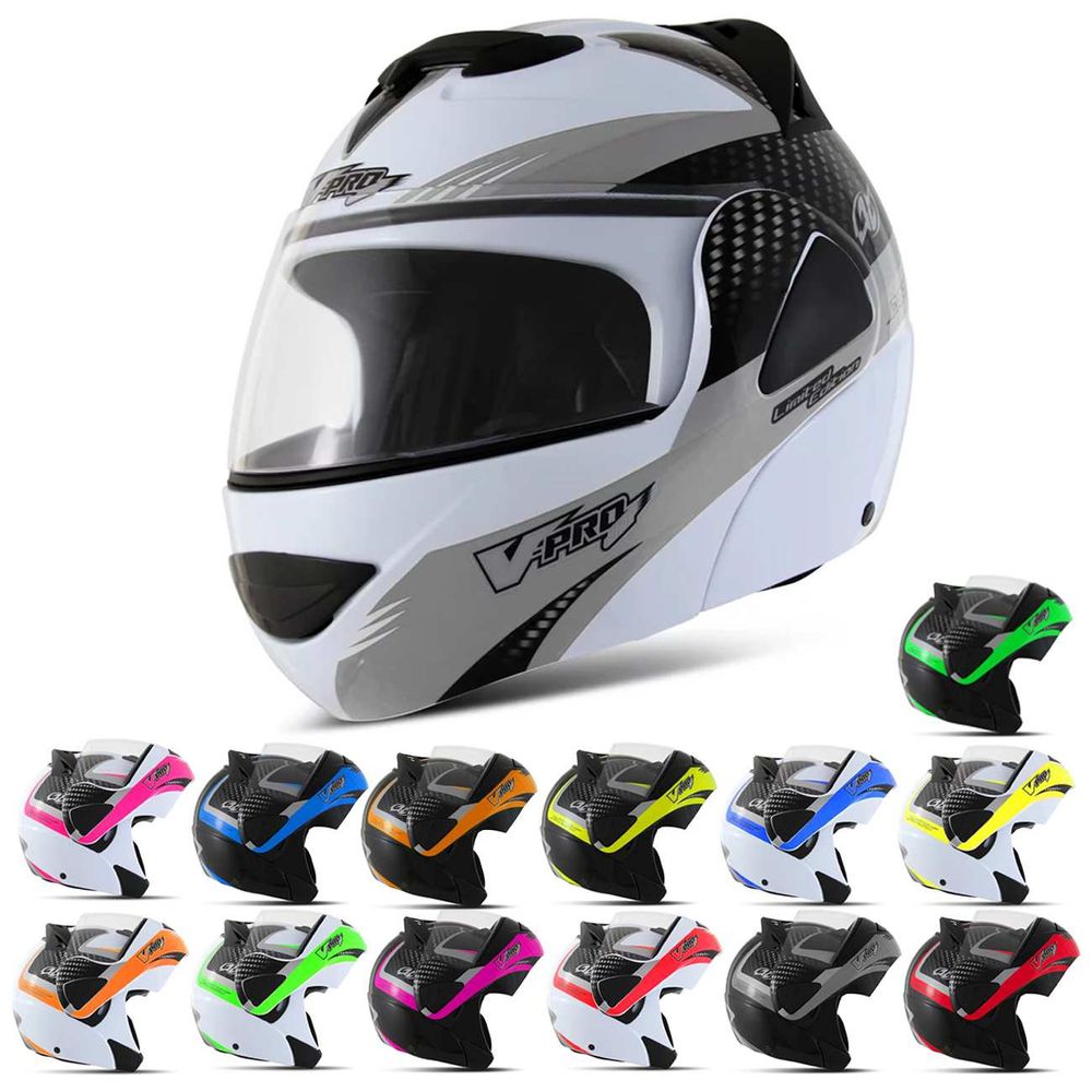 Capacete V-Pro Jet 2 Carbon Street Articulado Escamoteável com Viseira Cristal é boa?