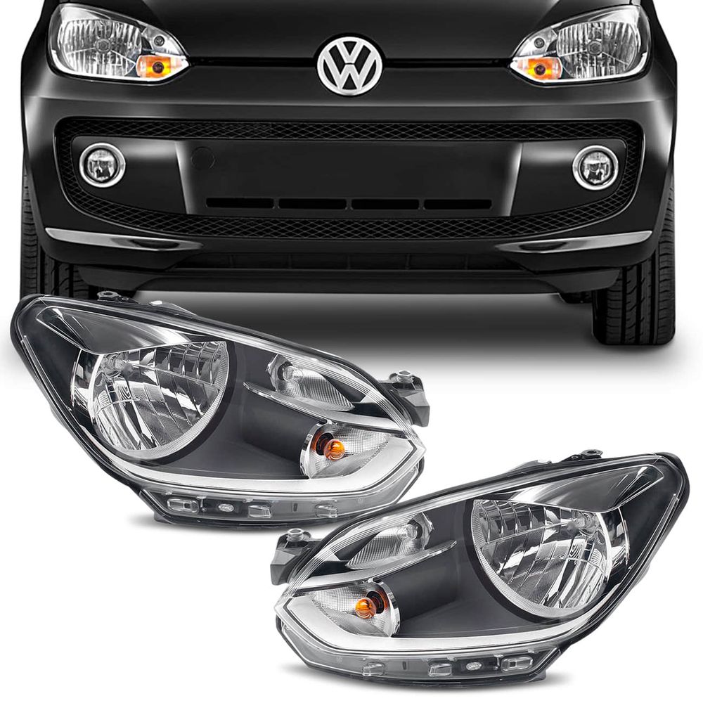 Farol Up 2014 2015 2016 2017 Máscara Cromada Friso Cinza Foco Simples Encaixe H4 Elétrico Menor preço em Farol Up 2014 2015 2016 2017 Máscara Cromada Friso Cinza Foco Simples Encaixe H4 Elétrico