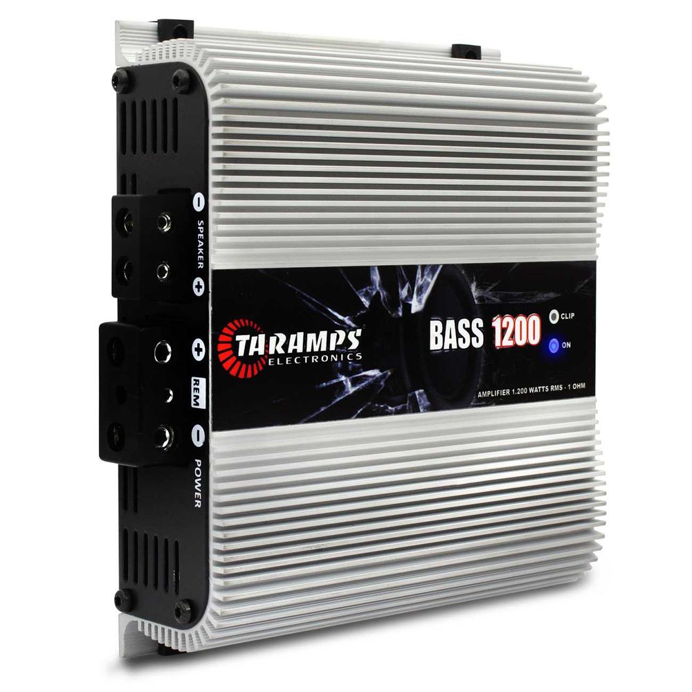 Módulo Amplificador Taramps Bass 1200 1200W RMS 1 Canal 1 Ohm Classe D Menor preço em Módulo Amplificador Taramps Bass 1200 1200W RMS 1 Canal 1 Ohm Classe D
