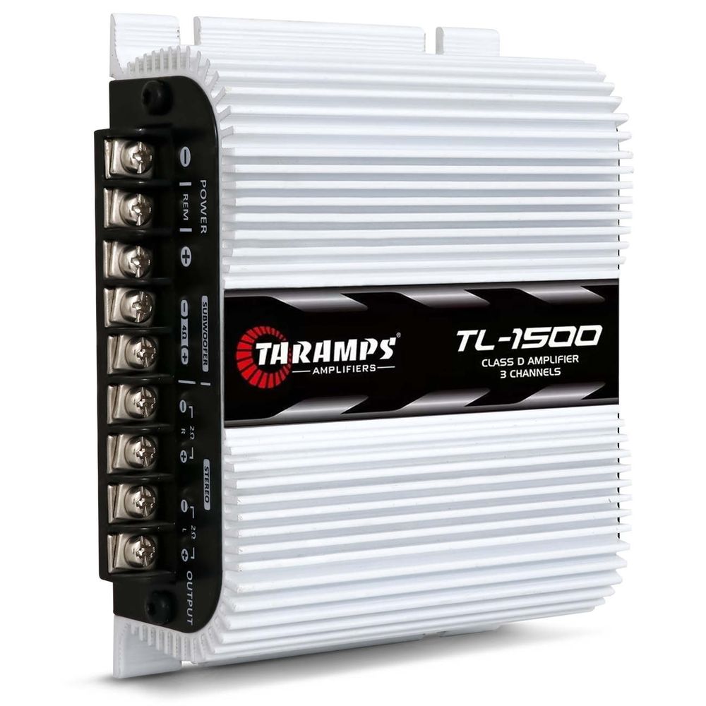 Módulo Amplificador Taramps TL1500 390W RMS 2 Ohms 3 Canais Class D Menor preço em Módulo Amplificador Taramps TL1500 390W RMS 2 Ohms 3 Canais Class D