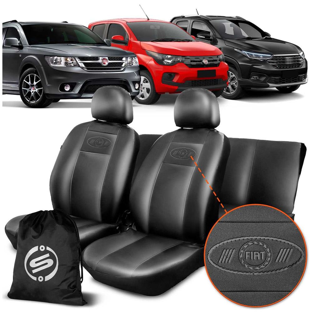 Jogo Capa de Banco Fiat Uno Mille Vivace Preto Courvin Uruguai e Tecido Automotivo 8 Peças Shutt Menor preço em Jogo Capa de Banco Fiat Uno Mille Vivace Preto Courvin Uruguai e Tecido Automotivo 8 Peças Shutt