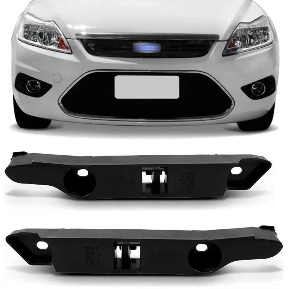 Suporte Guia do Para-Choque Dianteiro Ford Focus 2009 2010 2011 2012 2013 Preto Menor preço em Suporte Guia do Para-Choque Dianteiro Ford Focus 2009 2010 2011 2012 2013 Preto