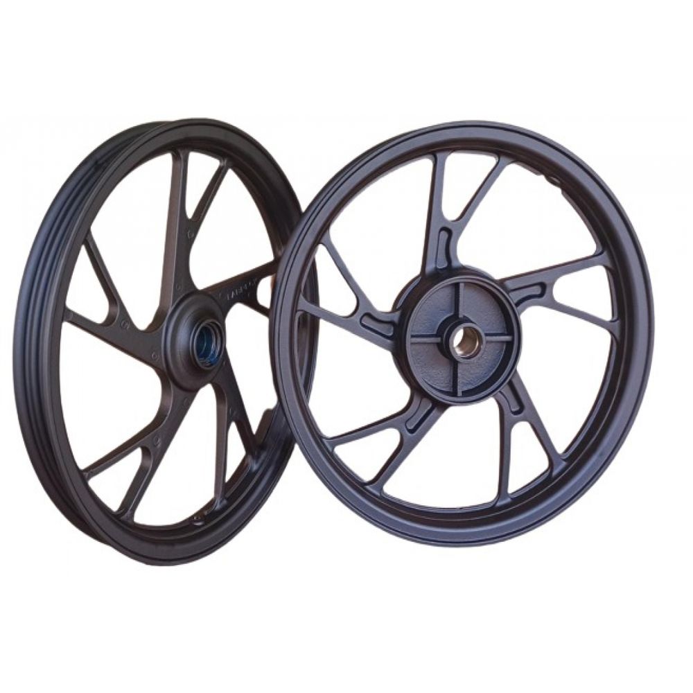 Par de Rodas de Liga Leve Dianteira Disco Cg 150 / 160 Titan / Fan / Start – Fabreck 5 Palitos Pé de Galinha Menor preço em Par de Rodas de Liga Leve Dianteira Disco Cg 150 / 160 Titan / Fan / Start – Fabreck 5 Palitos Pé de Galinha