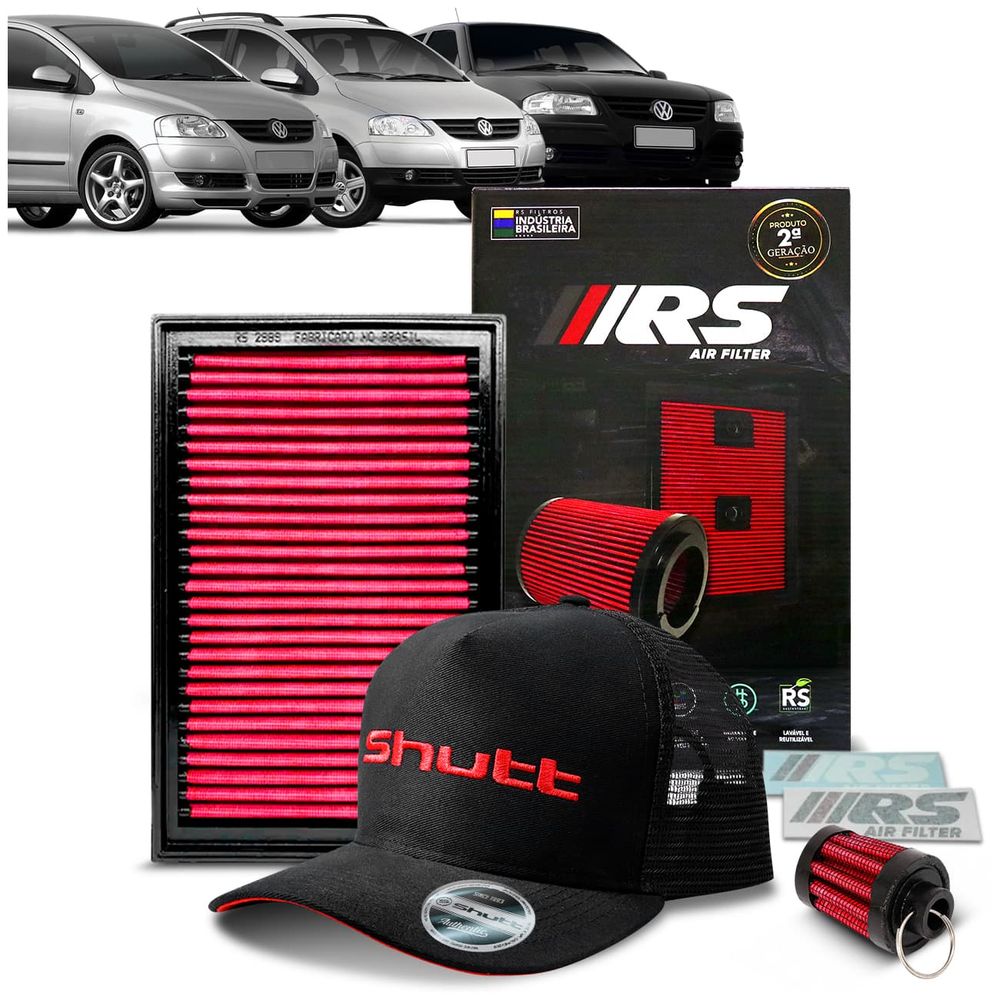 Filtro de Ar Esportivo Inbox RS Gol Golf Fox Parati Polo Audi A3 1997 a 2018 RS2989 + Boné Shutt Menor preço em Filtro de Ar Esportivo Inbox RS Gol Golf Fox Parati Polo Audi A3 1997 a 2018 RS2989 + Boné Shutt
