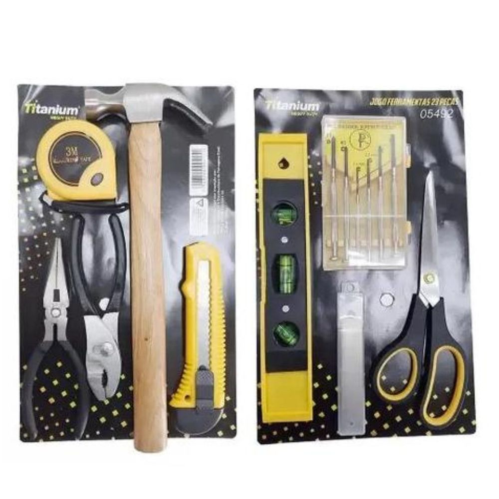 Kit de Ferramentas 23 Peças Titanium 05492 Menor preço em Kit de Ferramentas 23 Peças Titanium 05492