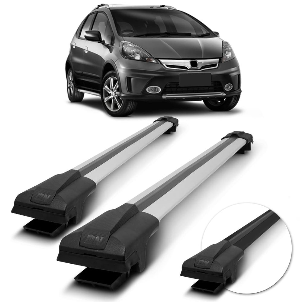 Rack de Teto Travessa Largo Fit Twist 2012 A 2022 Preto Prata 45Kg Menor preço em Rack de Teto Travessa Largo Fit Twist 2012 A 2022 Preto Prata 45Kg