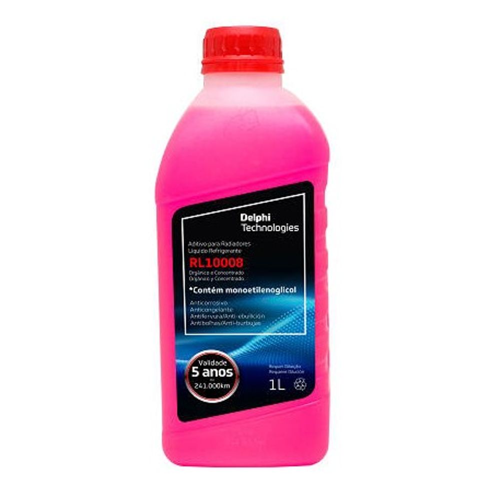 Aditivo De Radiador Rl10008 Delphi Concentrado Rosa Orgânico 1 Litro é boa?