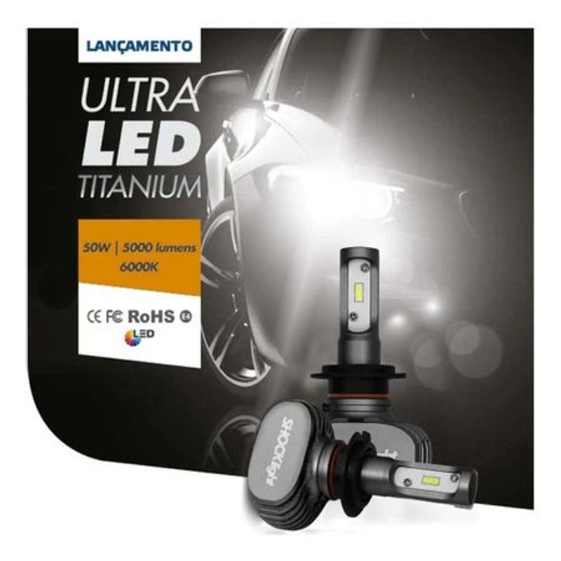 par-lampadas-ultra-led-6000k-10000lm-shocklight-titanium-com-reator-efeito-xenon-farol-carro-connectparts