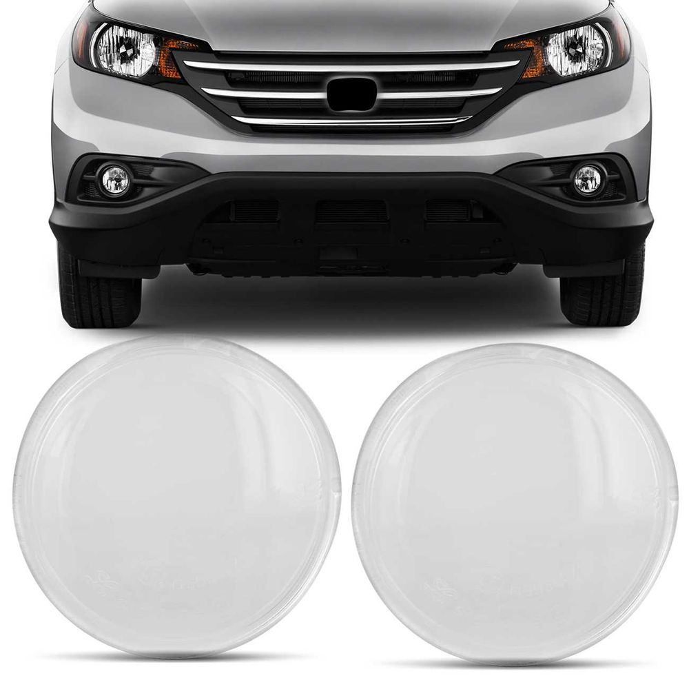 Lente Farol de Milha CRV 2012 2013 2014 2015 Transparente Menor preço em Lente Farol de Milha CRV 2012 2013 2014 2015 Transparente