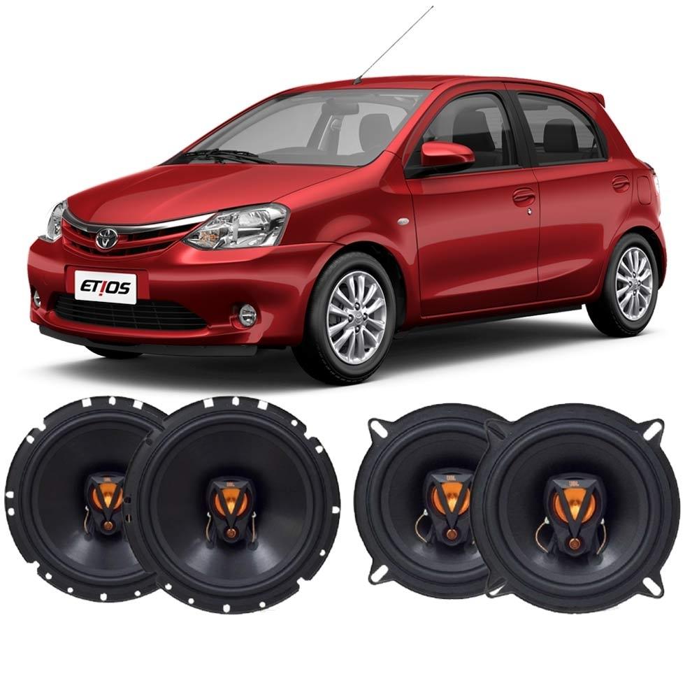 Kit Alto-Falantes de Porta Jbl Flex 3 50W Toyota Etios Menor preço em Kit Alto-Falantes de Porta Jbl Flex 3 50W Toyota Etios