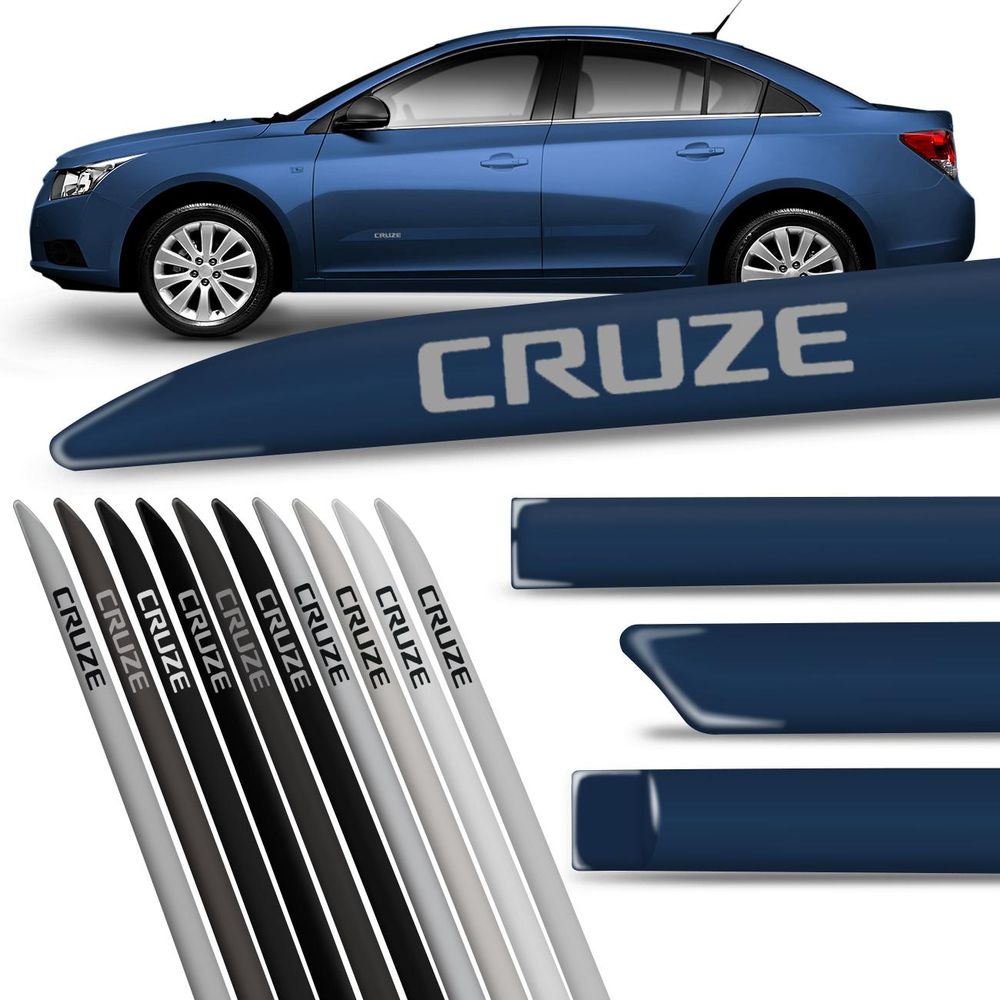 Jogo Friso Lateral Cruze 2012 a 2020 Cor Original Facão Menor preço em Jogo Friso Lateral Cruze 2012 a 2020 Cor Original Facão