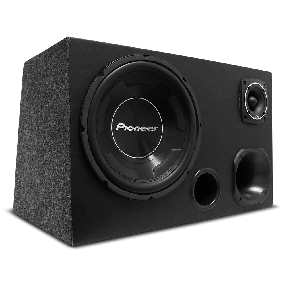 Caixa Som Trio 12 Dutada Subwoofer Pioneer Cara Preta Menor preço em Caixa Som Trio 12 Dutada Subwoofer Pioneer Cara Preta