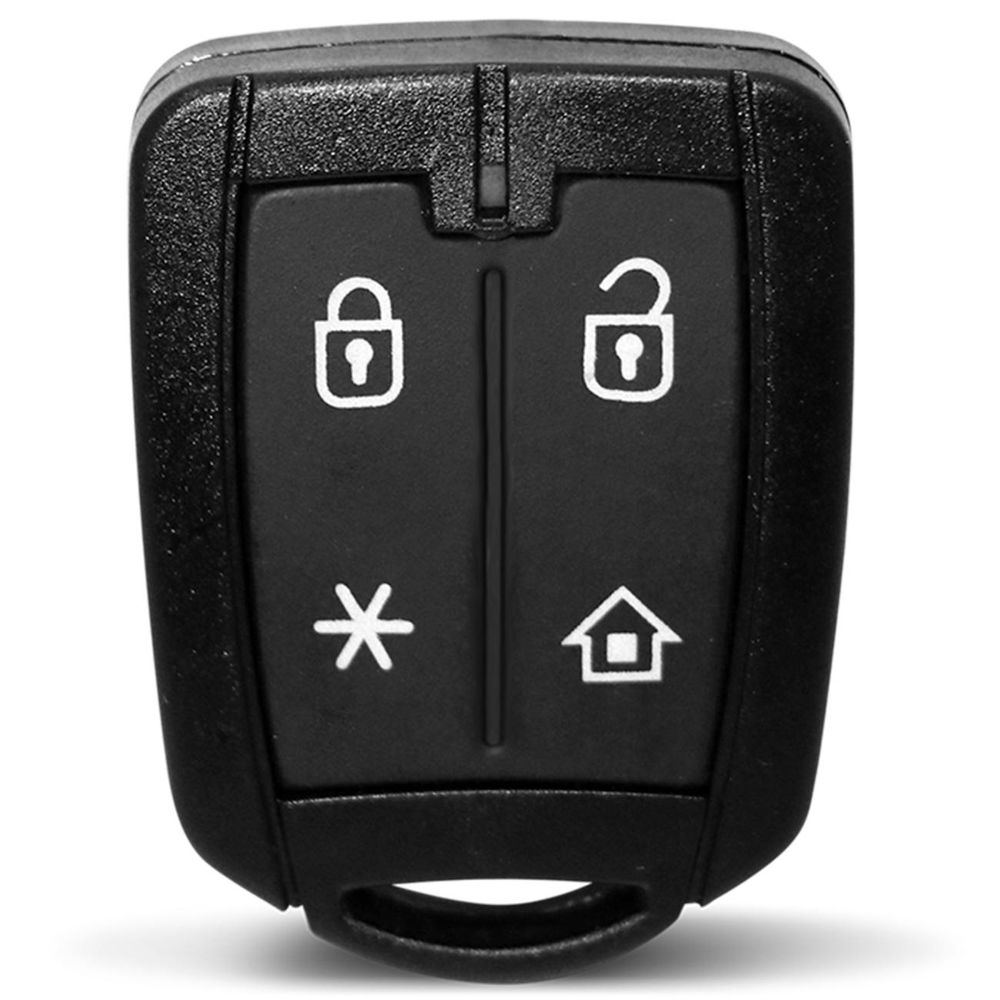 Capa Carcaça Controle Alarme Pósitron Pxn52 FX 300 330 4 Botões LED Preta Menor preço em Capa Carcaça Controle Alarme Pósitron Pxn52 FX 300 330 4 Botões LED Preta