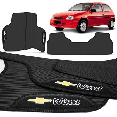 Tampão Bagagito Corsa Wind 94 a 01 2P Preto - Connect Parts