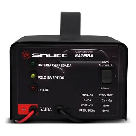 Carregador Bateria Shutt Bivolt 12V 2000mAh - Connect Parts