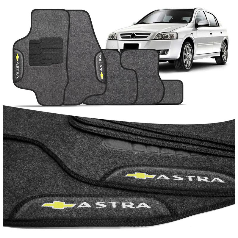 Jogo-Tapete-Astra-Hatch-Sedan-1999-a-2012-Carpete-Grafite-com-Grafia-Bordado-5-Pecas-connectparts--1-