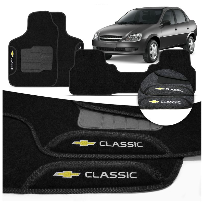 Emblema Traseiro Corsa Classic 2012 a 2016 - Connect Parts