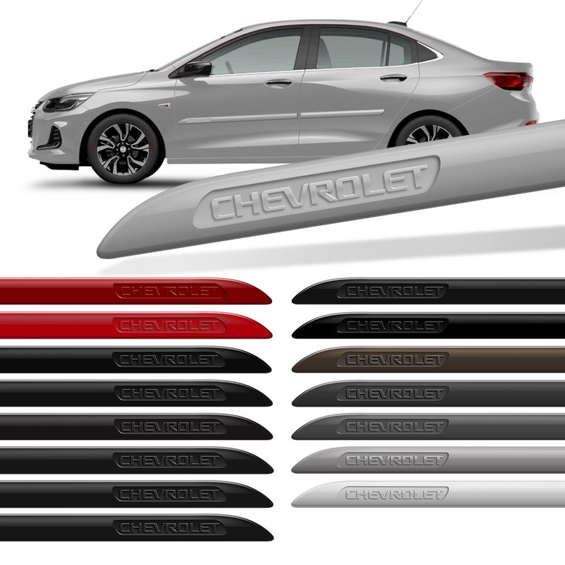 Friso Lateral Chevrolet Relevo Várias Cores - Connect Parts