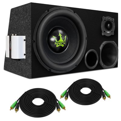 Caixa de Som Bob Esponja 45L Selada + Subwoofer Magnum Bass + MP3