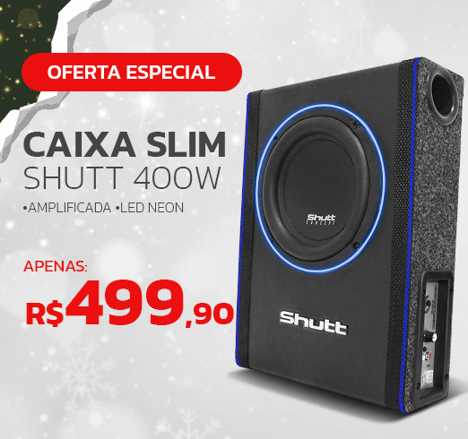 Caixa Som Bob Residencial Amplificada Palmeiras Shutt 6 400w