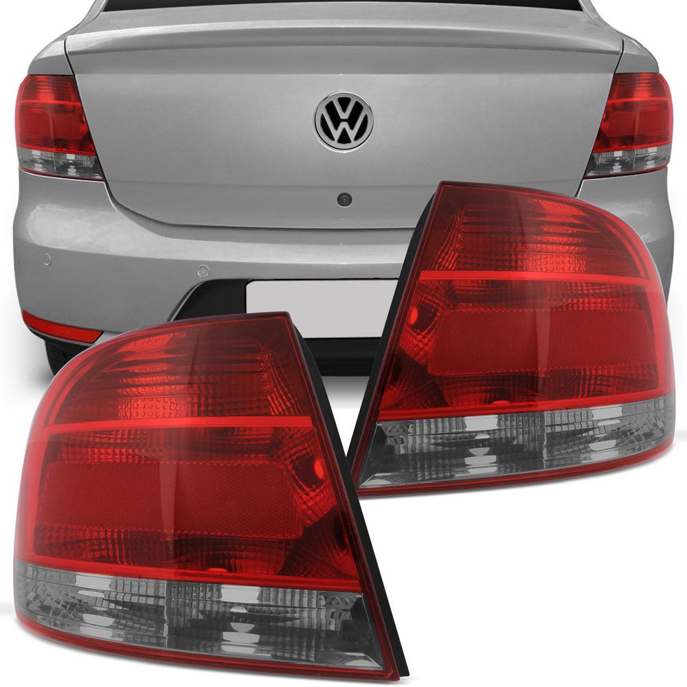 Lanterna Traseira Voyage G5 2009 2010 2011 2012 Fumê Bicolor Menor preço em Lanterna Traseira Voyage G5 2009 2010 2011 2012 Fumê Bicolor