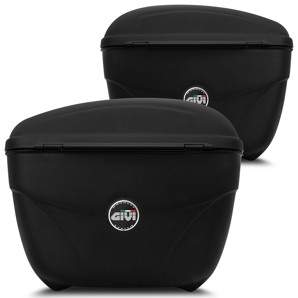 Baú Moto Bauleto Lateral 21 Litros Givi E21N Cruiser Moto Bagageiro Universal Com Chave Par Preto Menor preço em Baú Moto Bauleto Lateral 21 Litros Givi E21N Cruiser Moto Bagageiro Universal Com Chave Par Preto