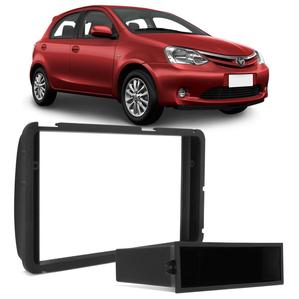 Moldura do Painel 2 Din 1 Din Etios 12 a 20 Hilux 12 a 19 Corolla GLI 15 a 19 Preta Porta Objetos Menor preço em Moldura do Painel 2 Din 1 Din Etios 12 a 20 Hilux 12 a 19 Corolla GLI 15 a 19 Preta Porta Objetos