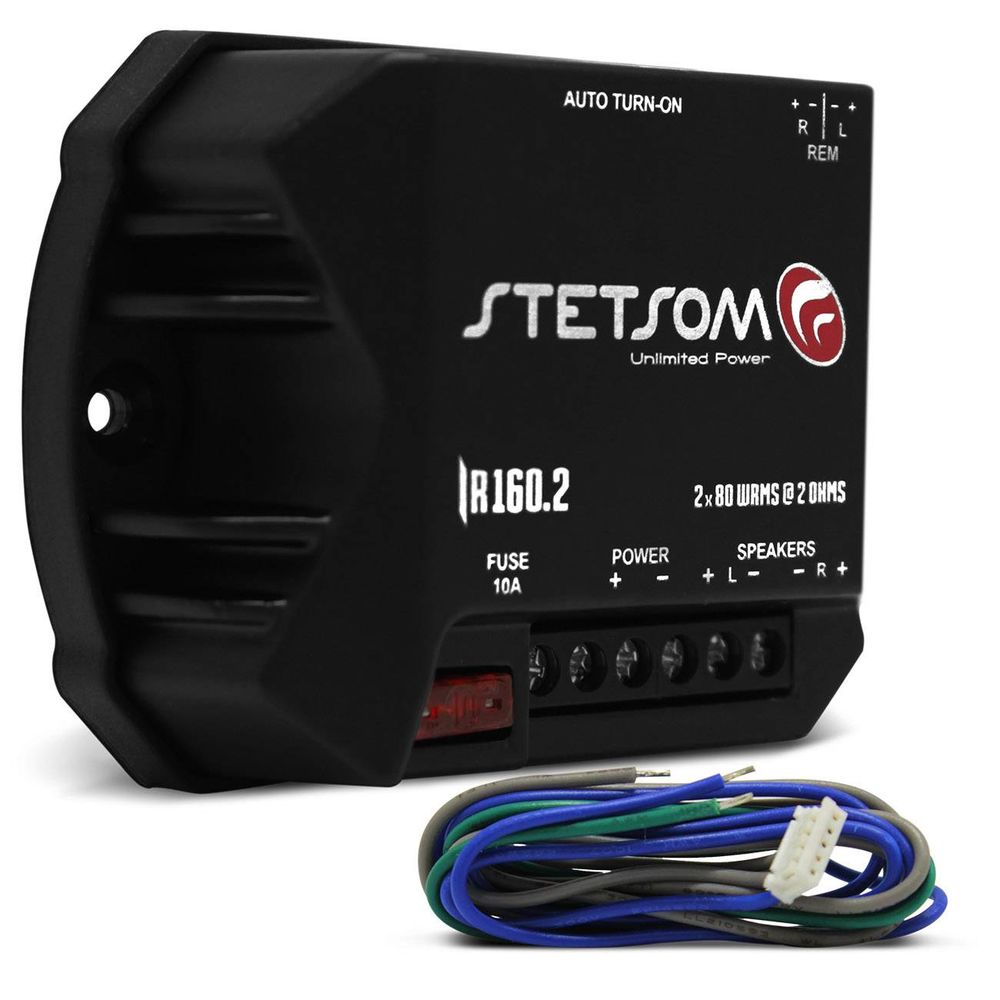 Módulo Amplificador Stetsom Iron Line IR160.2 160W RMS 2 Ohms 2 Canais Digital Menor preço em Módulo Amplificador Stetsom Iron Line IR160.2 160W RMS 2 Ohms 2 Canais Digital