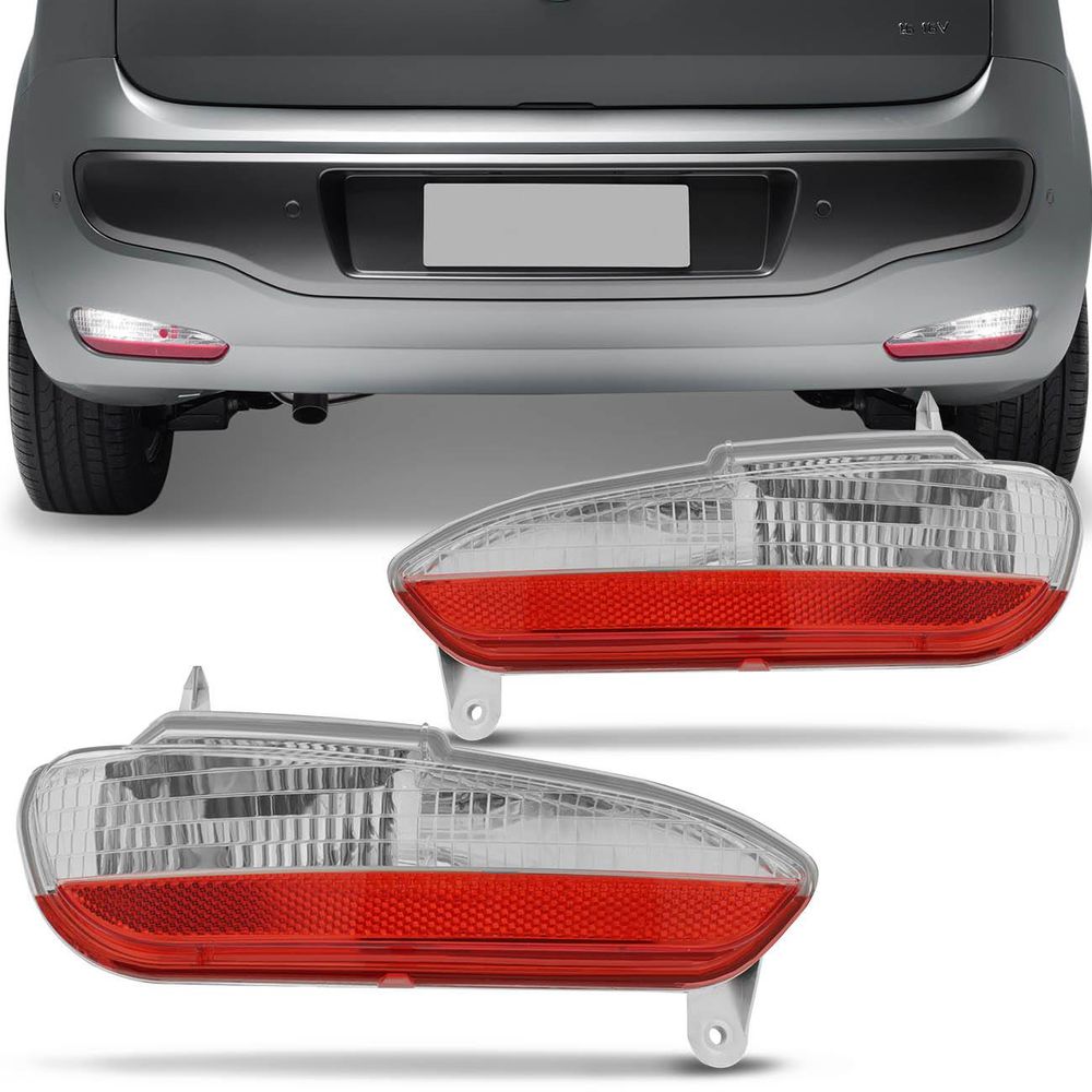 Lanterna Traseira Para-Choque Punto 2013 2014 2015 2016 2017 Bicolor Menor preço em Lanterna Traseira Para-Choque Punto 2013 2014 2015 2016 2017 Bicolor