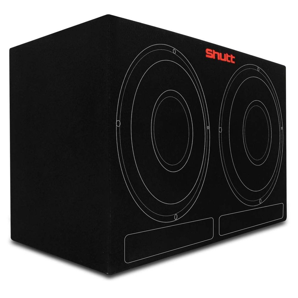 Caixa Som Dutada 2 Falantes 12 Polegadas 79 Litros Carpete Preta Shutt Menor preço em Caixa Som Dutada 2 Falantes 12 Polegadas 79 Litros Carpete Preta Shutt