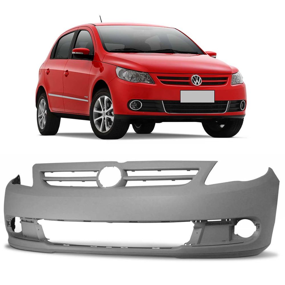 Parachoque Dianteiro Gol Voyage G5 2009 2010 2011 2012 Primer com Furo para Milha Menor preço em Parachoque Dianteiro Gol Voyage G5 2009 2010 2011 2012 Primer com Furo para Milha