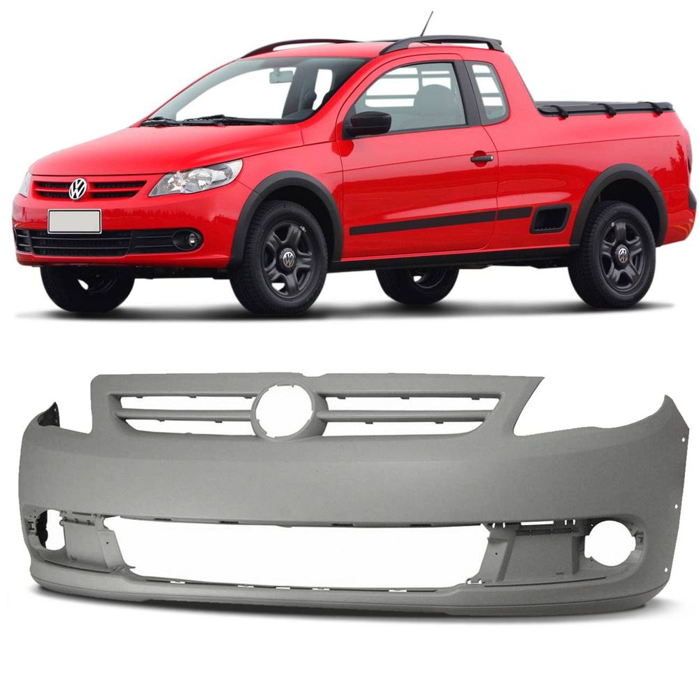 Parachoque Dianteiro Saveiro G5 2009 2010 2011 2012 2013 Primer com Furo para Milha Menor preço em Parachoque Dianteiro Saveiro G5 2009 2010 2011 2012 2013 Primer com Furo para Milha