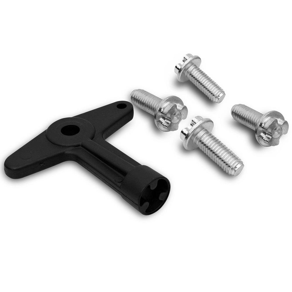 Kit 4 Parafusos + Chave Anti Furto Calotas de Rodas Renault Acabamento Cromado é boa?