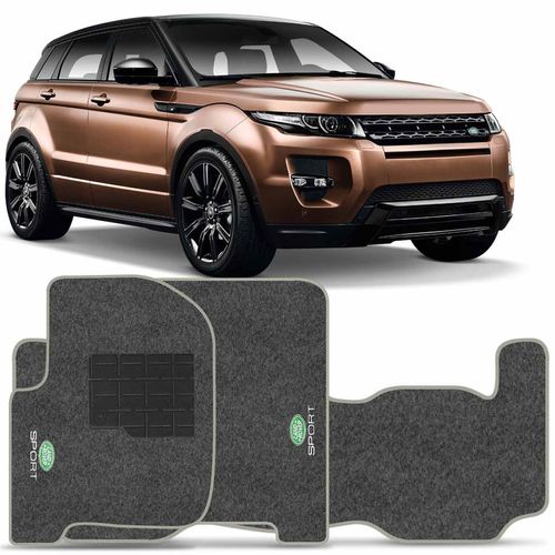 Jogo Tapete Carpete Discovery Sport Grafite Connect Parts