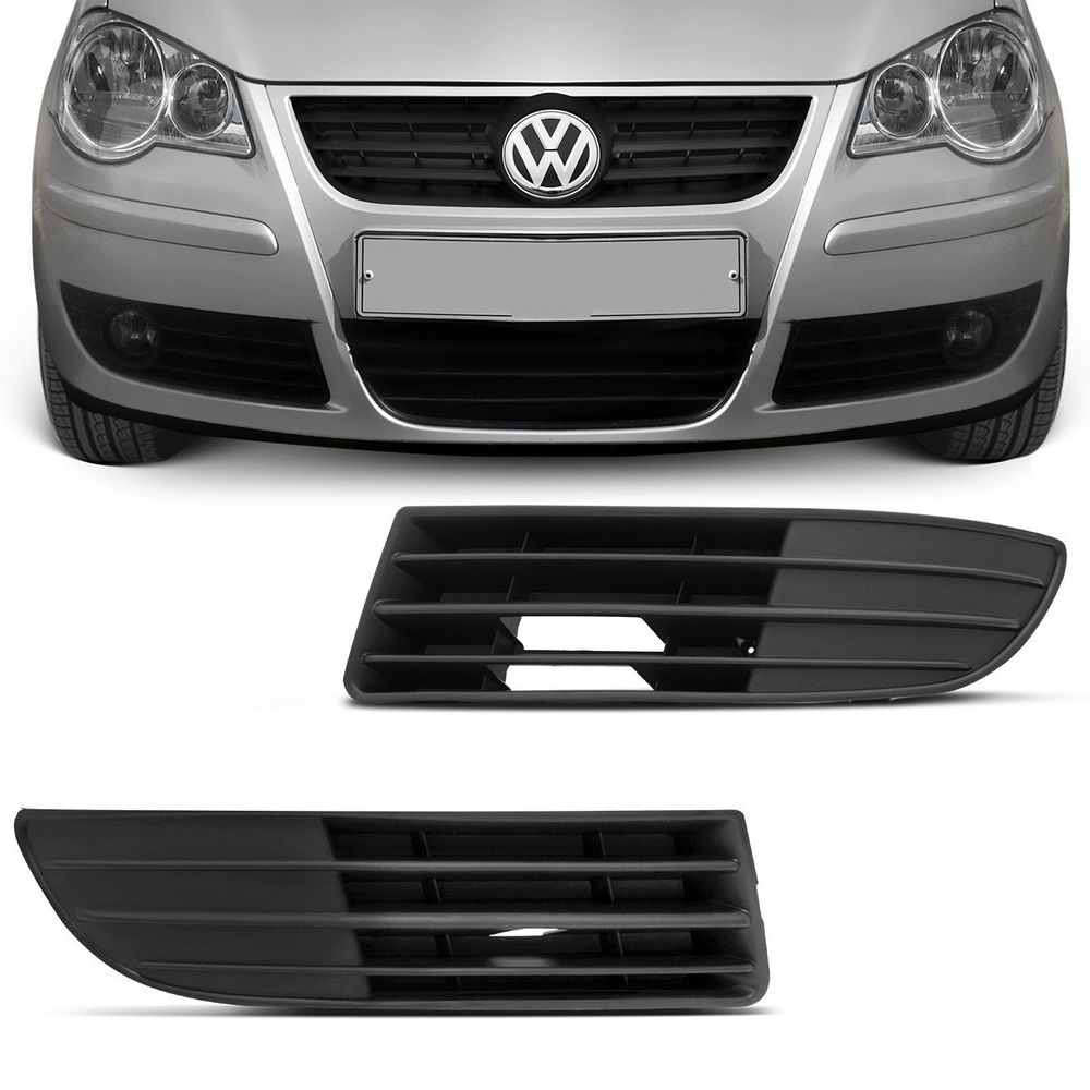 Grade Moldura Milha Polo 2007 2008 2009 2010 2011 Preta sem Furo Menor preço em Grade Moldura Milha Polo 2007 2008 2009 2010 2011 Preta sem Furo