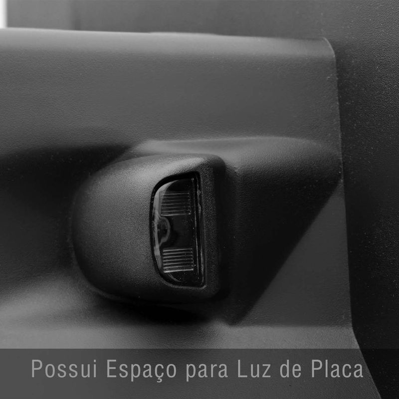 Para-Choque Corsa Classic 10/19 Traseiro Preto Liso - Connect Parts