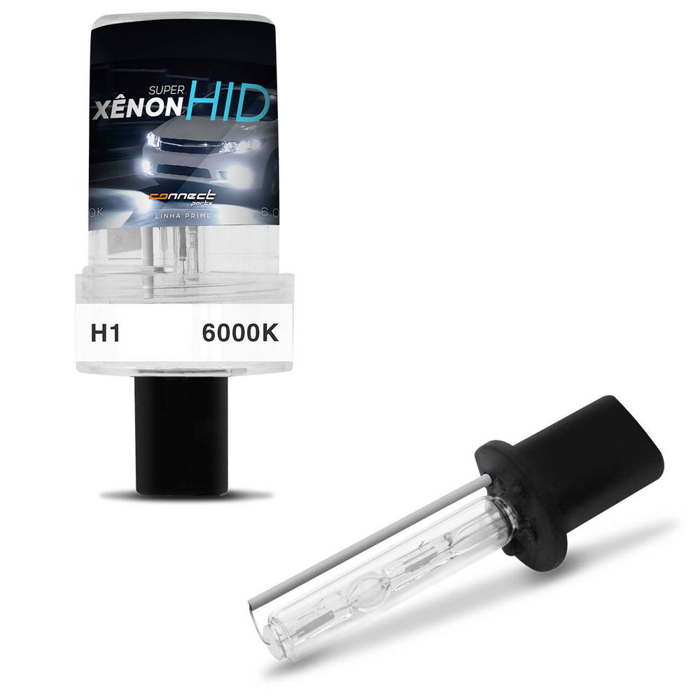 Par Lâmpada Xênon Reposição H1 6000K Tonalidade Extremamente Branca 12V 35W Menor preço em Par Lâmpada Xênon Reposição H1 6000K Tonalidade Extremamente Branca 12V 35W