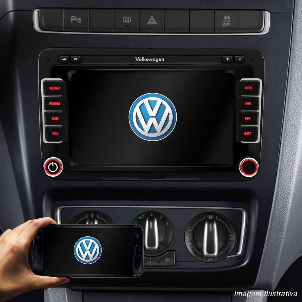 Central Multimídia Gol G6 G7 TV Digital USB Connect Parts