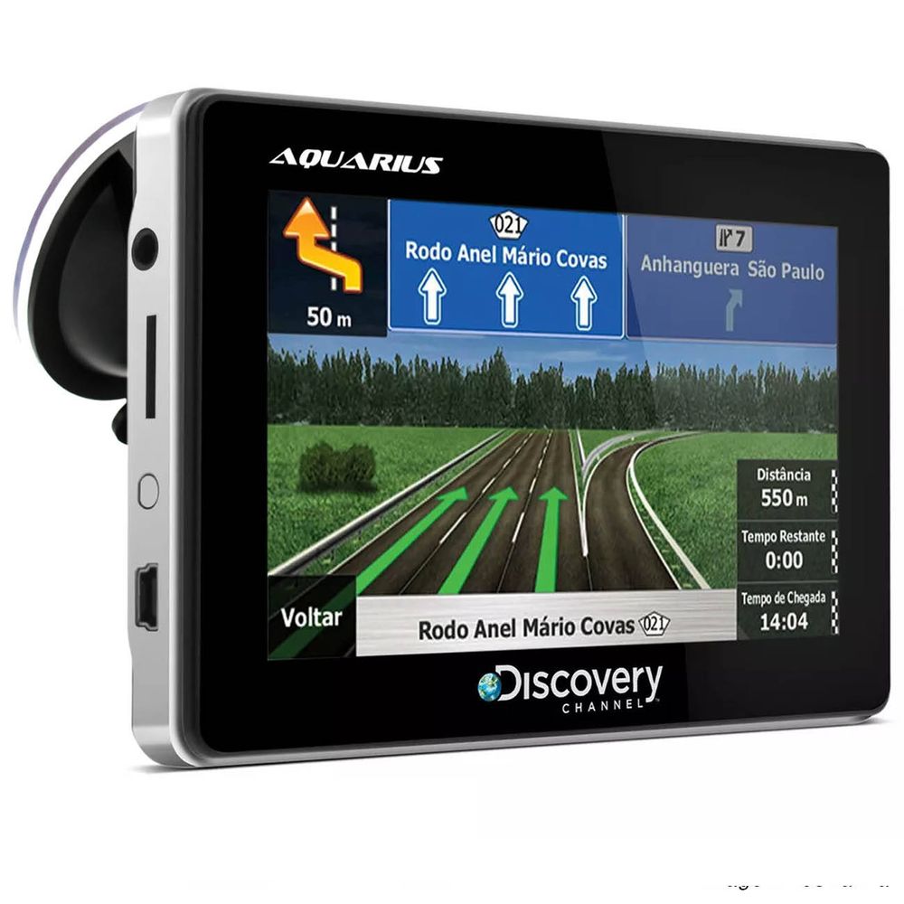 Gps Automotivo Navegador Aquarius Discovery Connect Parts Mobile