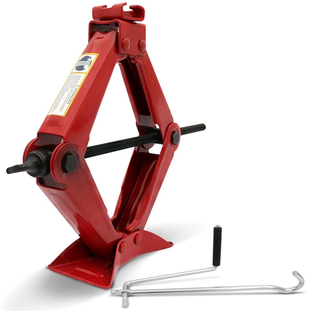 Mini Macaco Hidráulico Automotivo Universal Tipo Sanfona Capacidade 2 Toneladas Vermelho Menor preço em Mini Macaco Hidráulico Automotivo Universal Tipo Sanfona Capacidade 2 Toneladas Vermelho