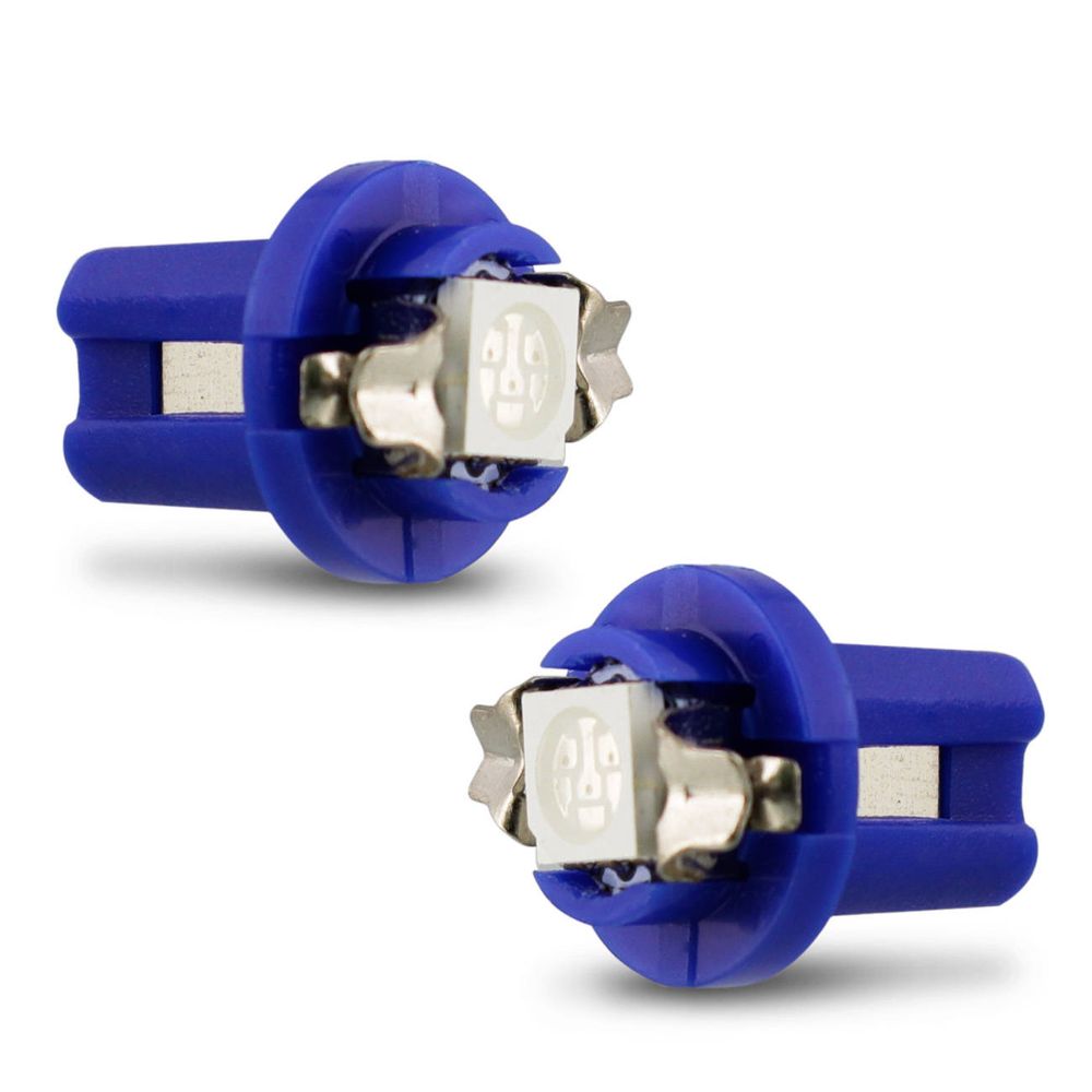 Par Lâmpada LED B8 1 LED 12V 0,2W Azul Aplicação em Painel Menor preço em Par Lâmpada LED B8 1 LED 12V 0,2W Azul Aplicação em Painel