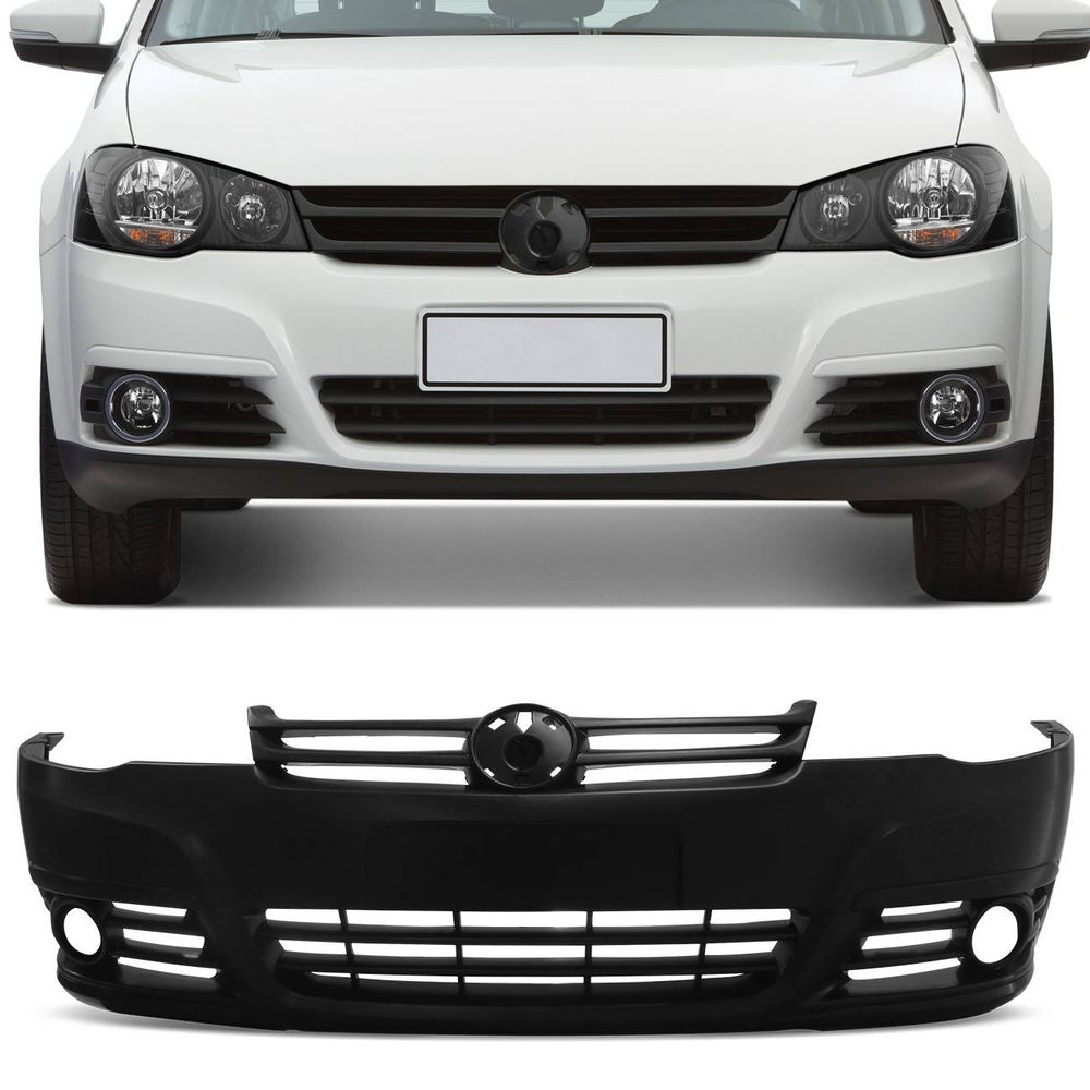 Parachoque Dianteiro Golf 2008 2009 2010 2011 2012 2013 2014 Preto Liso com Furo para Milha Menor preço em Parachoque Dianteiro Golf 2008 2009 2010 2011 2012 2013 2014 Preto Liso com Furo para Milha