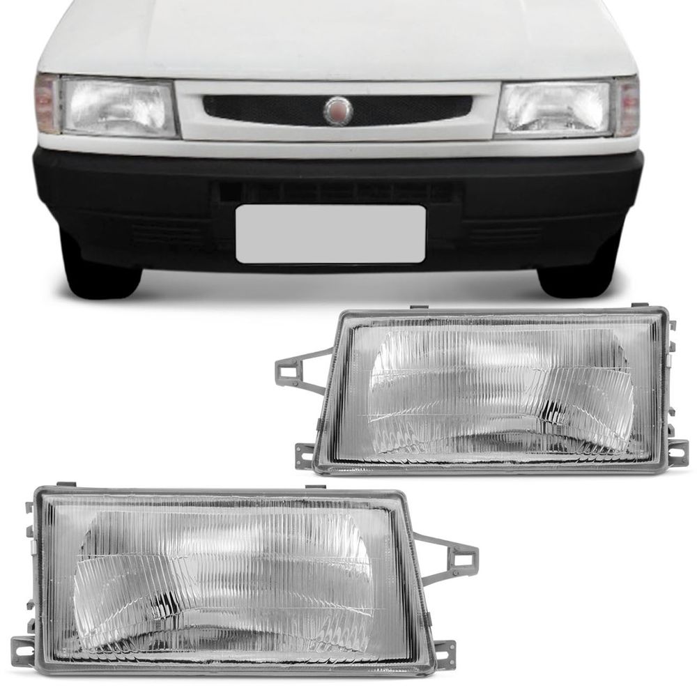 Par Farol Uno Fiorino 1991 a 2003 Premio Elba 1991 a 1996 Máscara Cromada Foco Simples é ruim? Par Farol Uno Fiorino 1991 a 2003 Premio Elba 1991 a 1996 Máscara Cromada Foco Simples é boa?