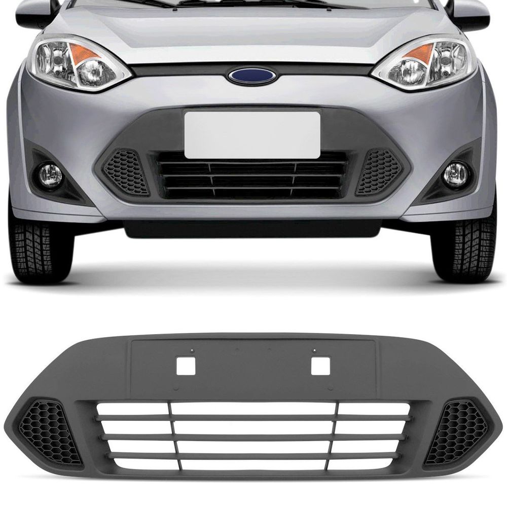 Grade Dianteira Inferior Parachoque Ford Fiesta Hatch Sedan 2011 2012 2013 2014 Chumbo Menor preço em Grade Dianteira Inferior Parachoque Ford Fiesta Hatch Sedan 2011 2012 2013 2014 Chumbo