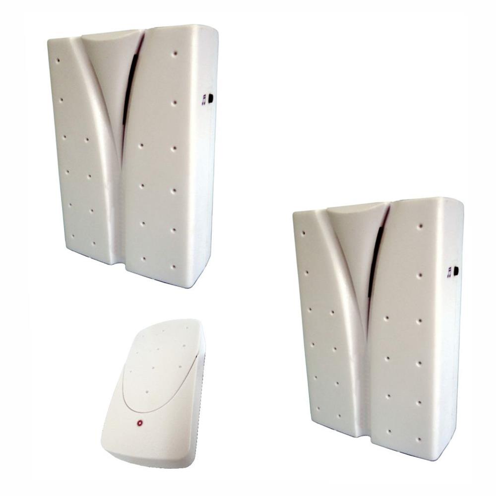 Kit 2 Campainhas Eletrônicas sem Fio com 1 Acionador DNI 6390 Menor preço em Kit 2 Campainhas Eletrônicas sem Fio com 1 Acionador DNI 6390
