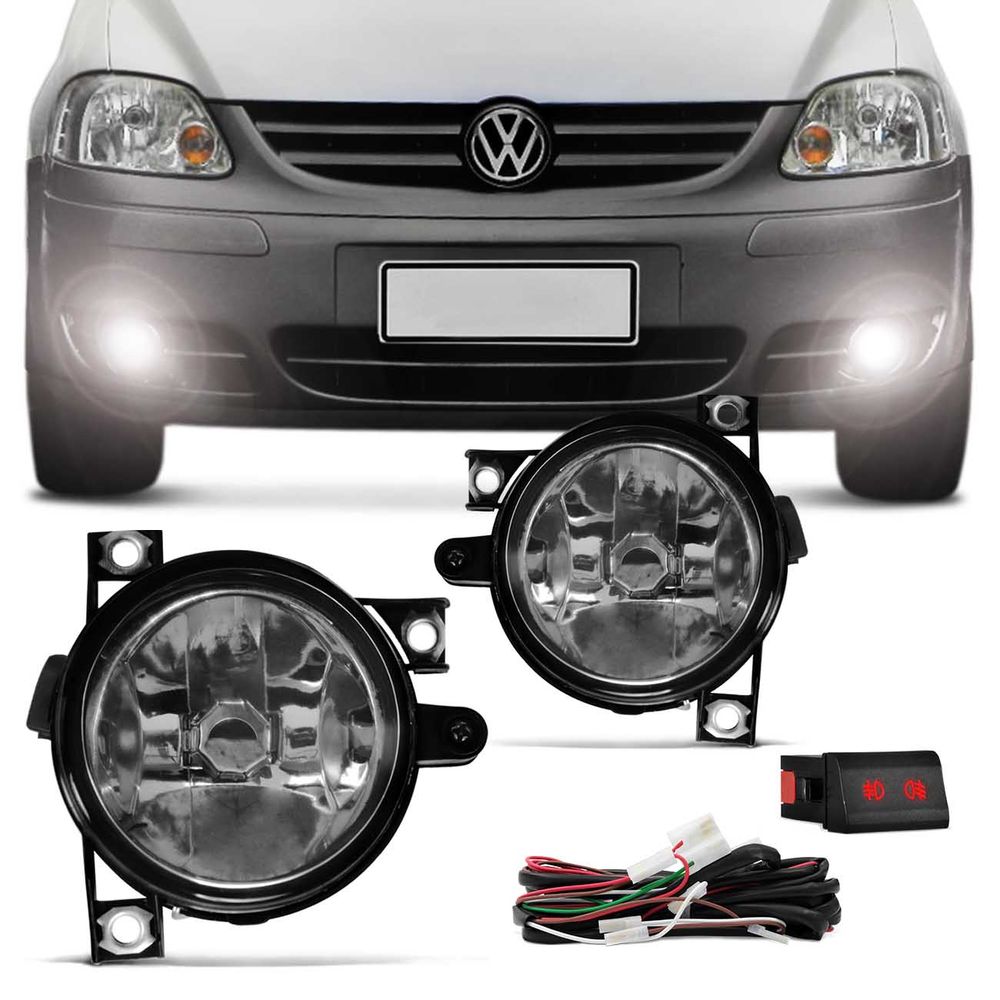 Kit Farol de Milha Fox 2003 a 2009 Crossfox 2005 a 2009 Spacefox 2006 a 2009 Auxiliar Neblina Menor preço em Kit Farol de Milha Fox 2003 a 2009 Crossfox 2005 a 2009 Spacefox 2006 a 2009 Auxiliar Neblina