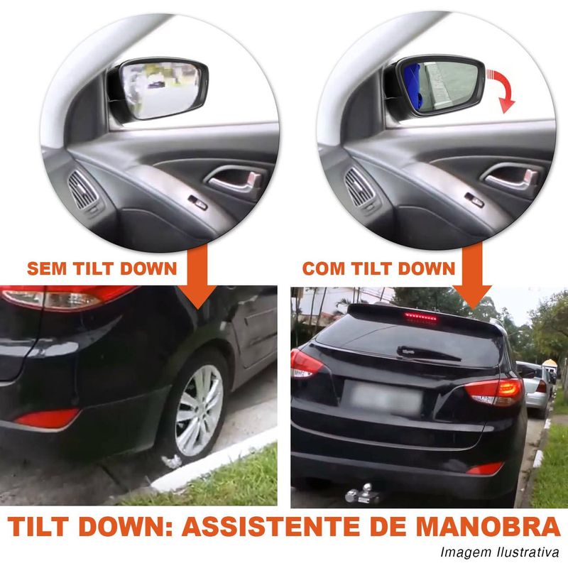 Módulo Tilt Down Controle Retrovisor Externo Elétrico